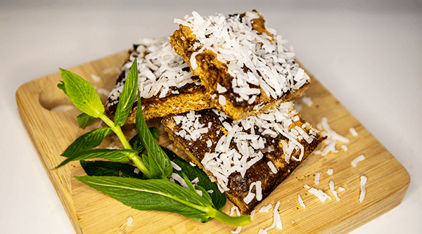 OAT AND PISTACHIO SQUARES